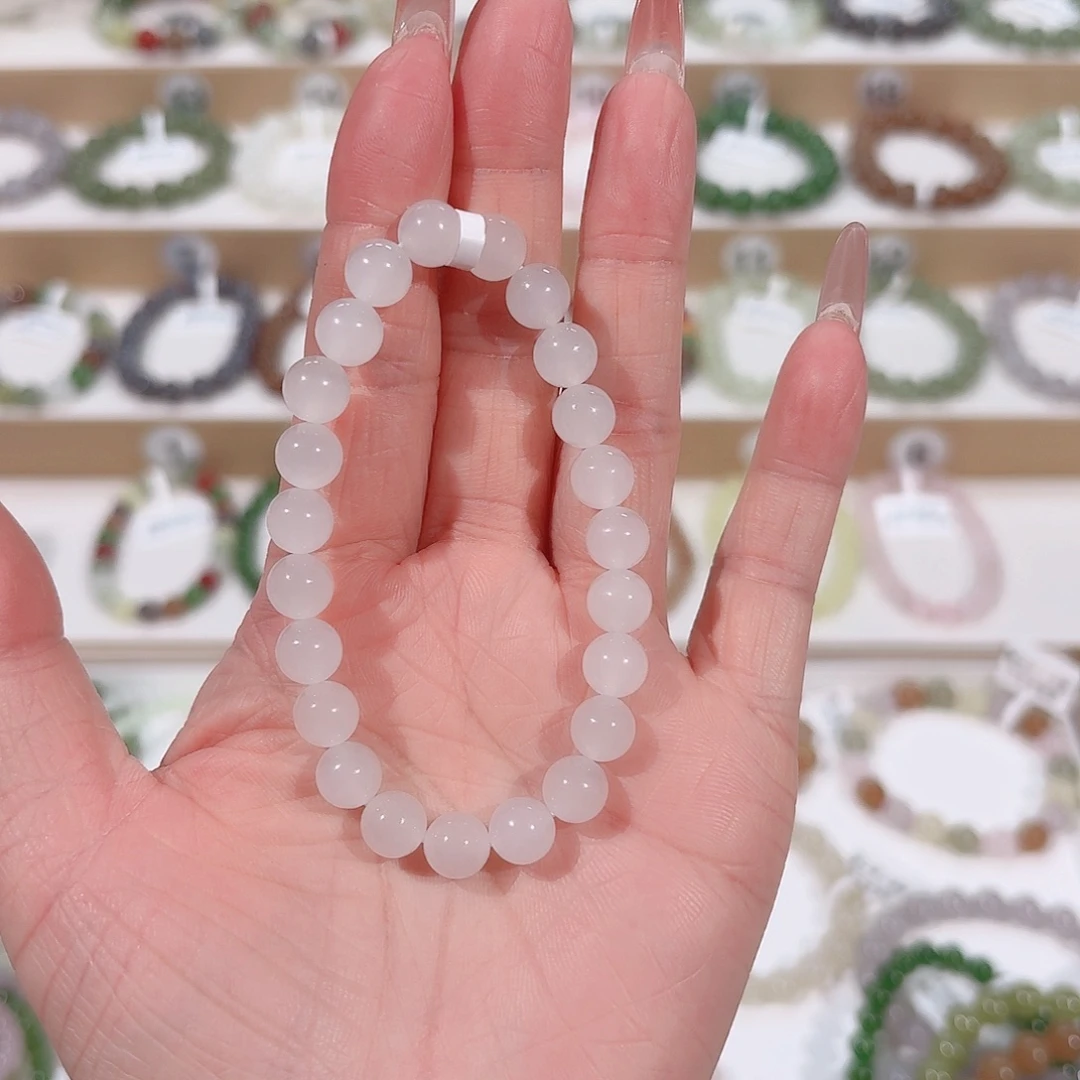 Q***T和田玉未镶嵌手串v