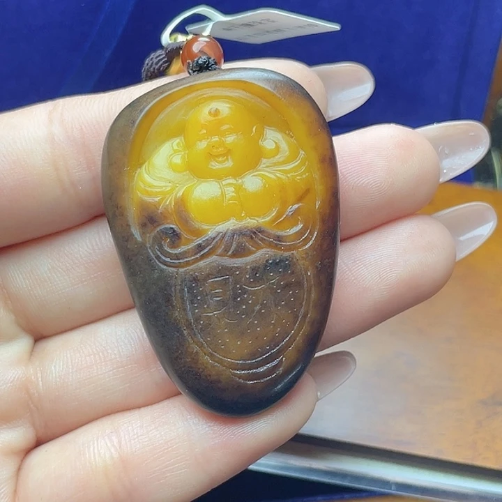 和田玉挂件未镶嵌T