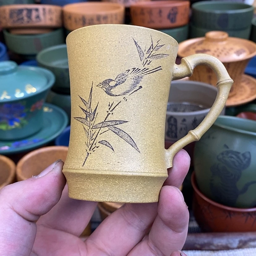 【闪购商品】紫砂杯子宜兴全手工紫砂杯