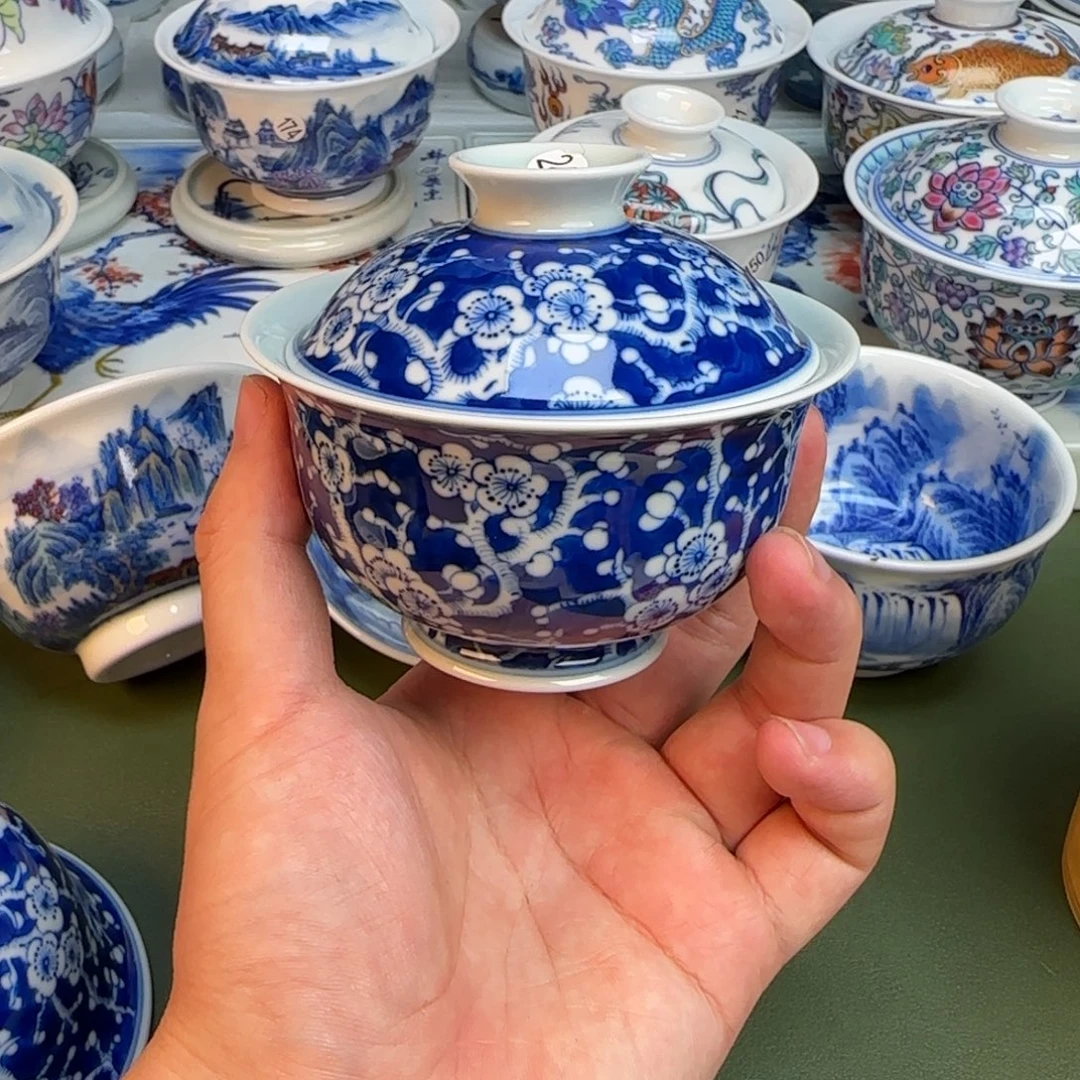 彦祖纯手工手绘茶具247