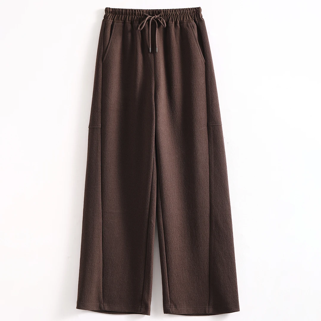 K11B-58666 品质柜货！精裁！秋冬女式垂感时尚舒适显瘦百搭休闲裤