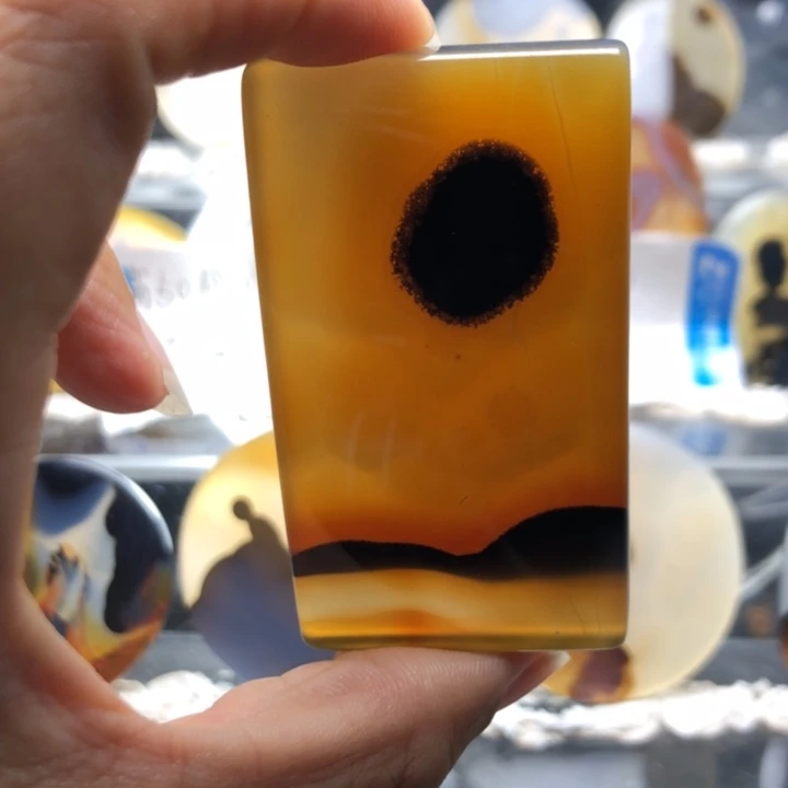 合金玛瑙/玉髓珠宝奇石155