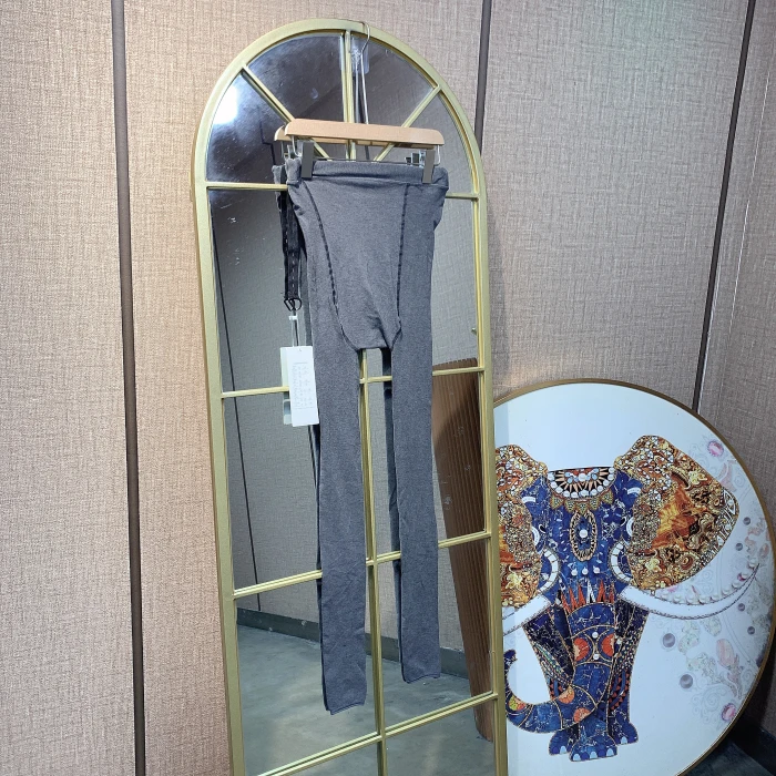 BT516孕妇灰色踩脚袜裤90-150