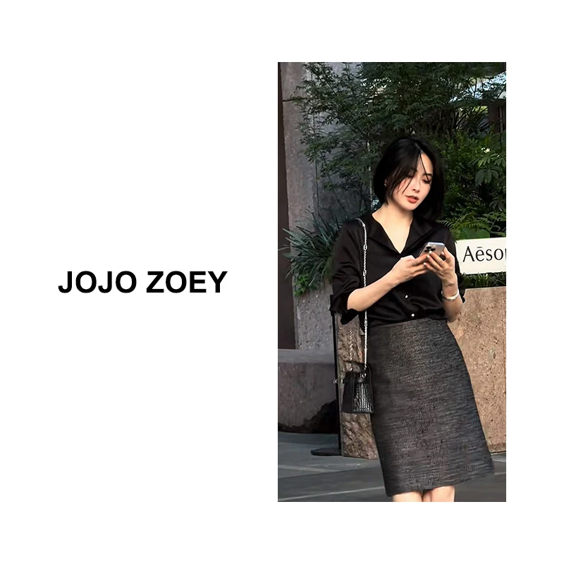 JOJO ZOEY【漫步纽约】~新款通勤气质衬衫女洋气小衫上衣cy-5811078