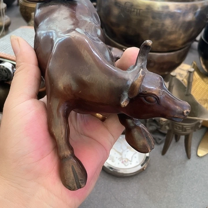 郑***）闪电购铜摆件工艺品