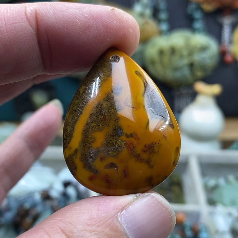 【闪购商品】未镶嵌吊坠战国红玛瑙/玉髓