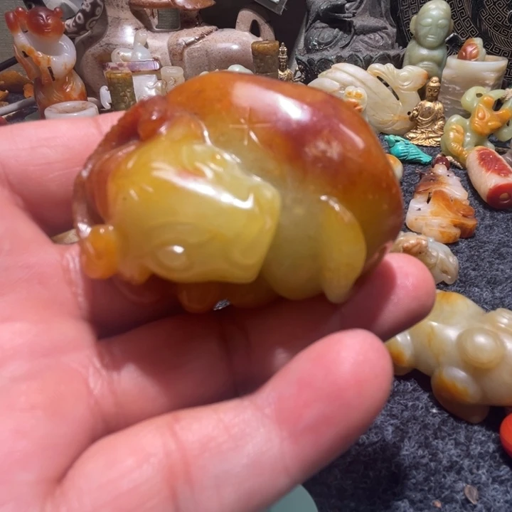 和田玉（糖玉）未镶嵌颈饰