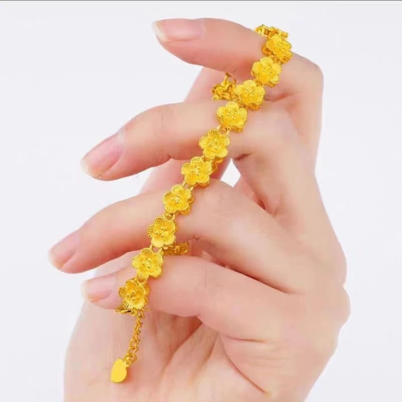 富贵花手链时尚轻奢气质