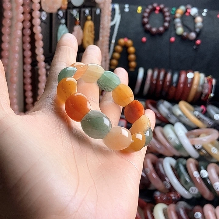 石英质玉未镶嵌手链