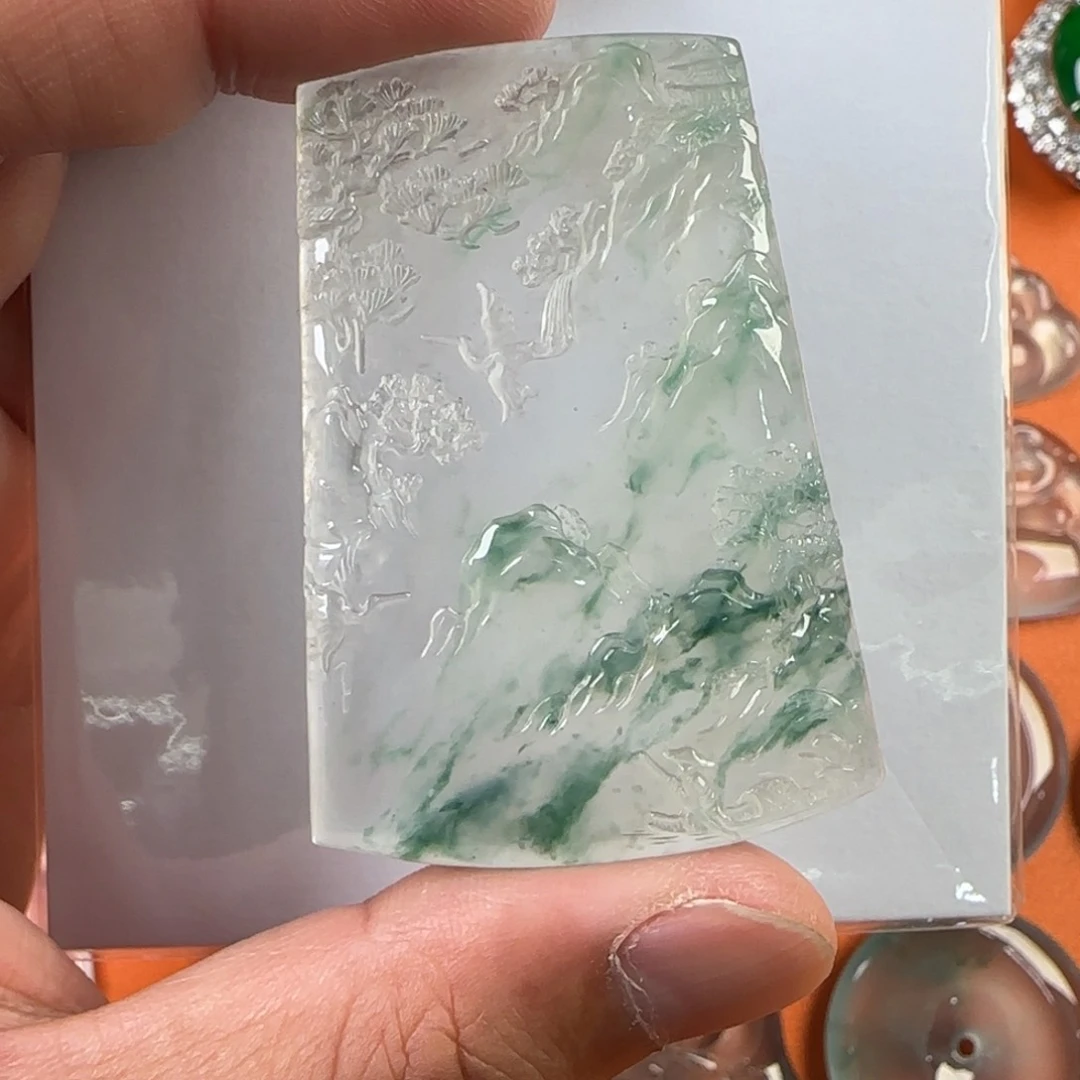 定制翡翠未镶嵌天然