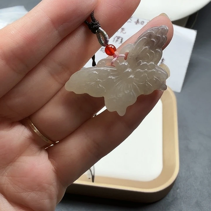 和田玉未镶嵌颈饰9