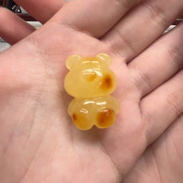 裸石琥珀未镶嵌天然蜜蜡配件