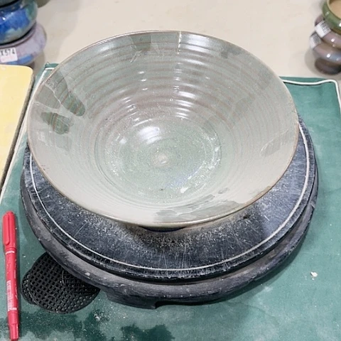 红陶景德镇手工花盆制作