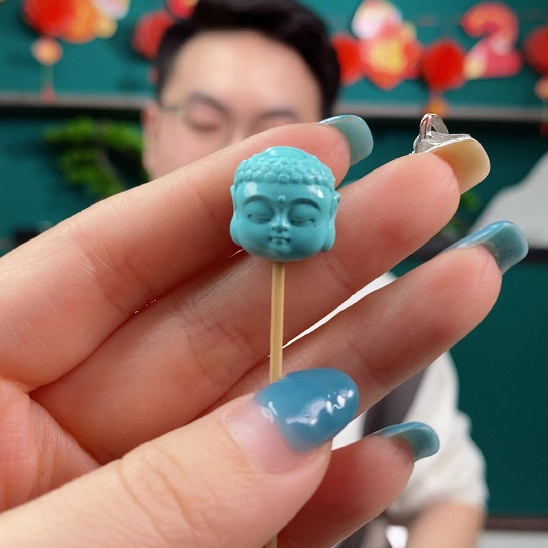 绿松石珠宝奇石未镶嵌