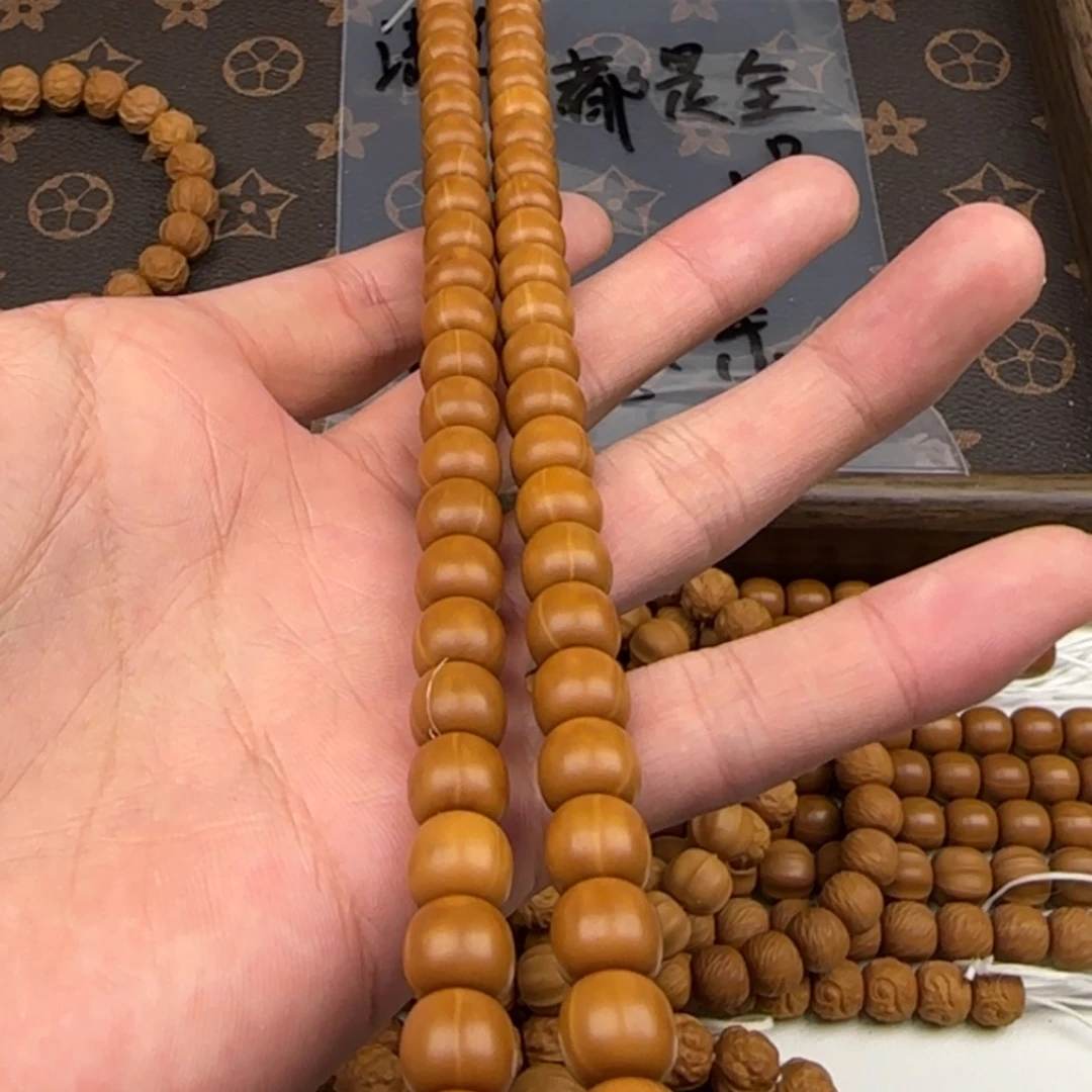****z猴头核桃手串猴头核桃精工磨砂老型