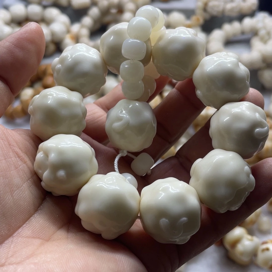 菩提根/象牙果吊坠全品象牙果羊头手串卡23