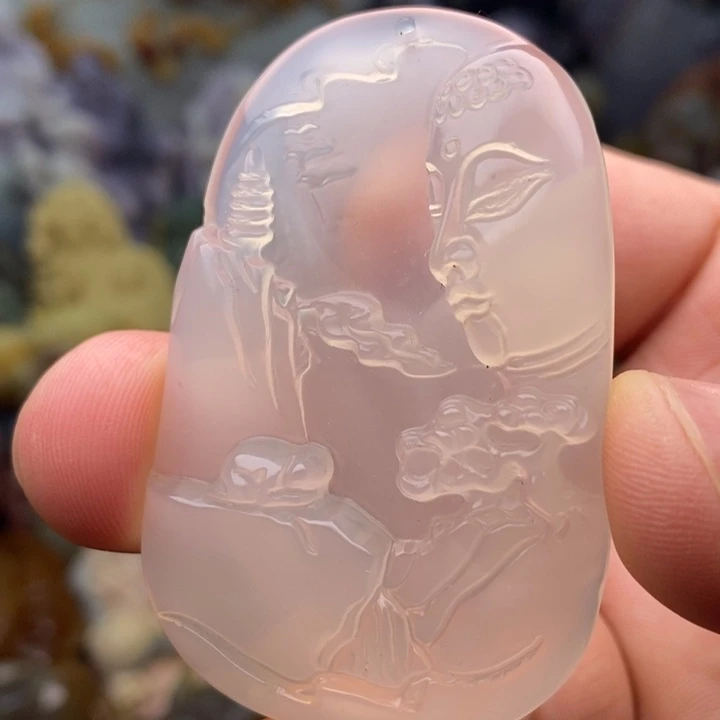 玛瑙/玉髓未镶嵌颈饰