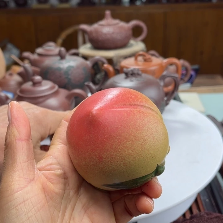 茶壶紫砂紫砂花茶