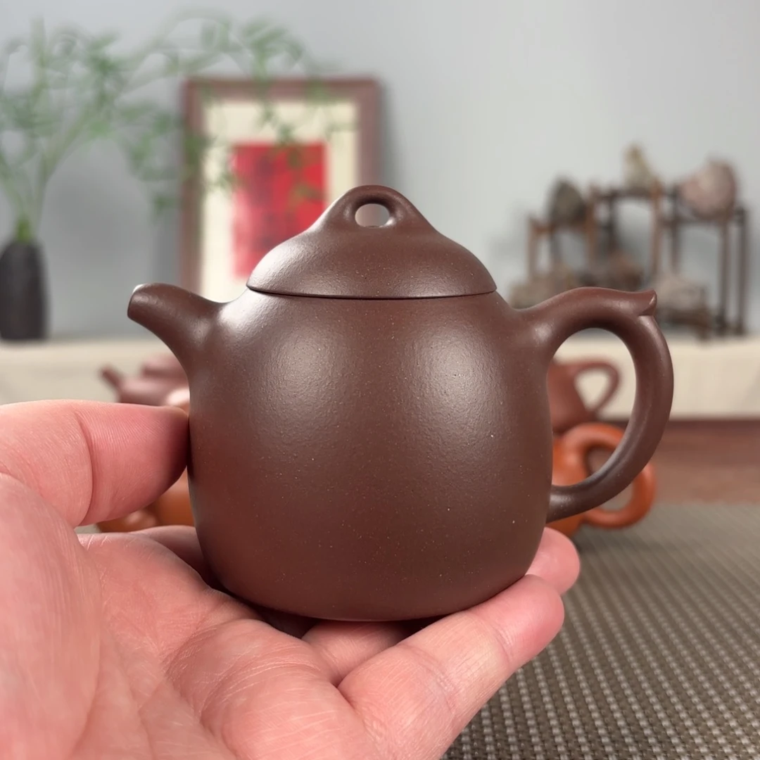 茶壶紫砂黄龙山原矿紫砂壶