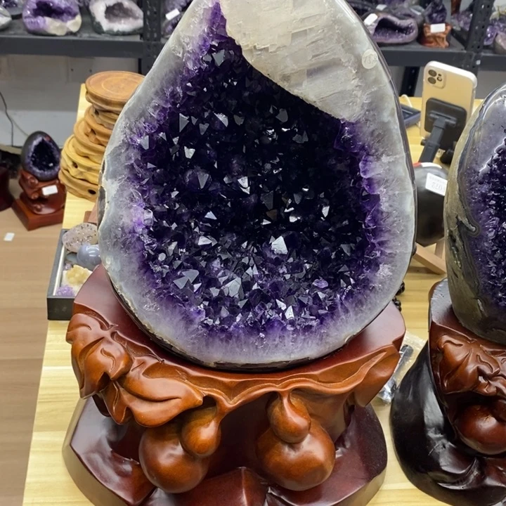 未镶嵌紫晶大型摆件（非配饰）