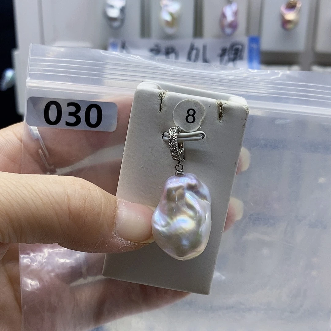 颈饰合金淡水珍珠