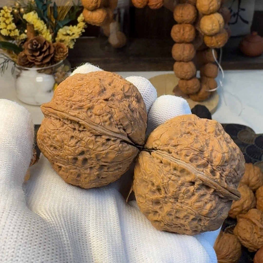 文玩核桃把件霸天虎46.5