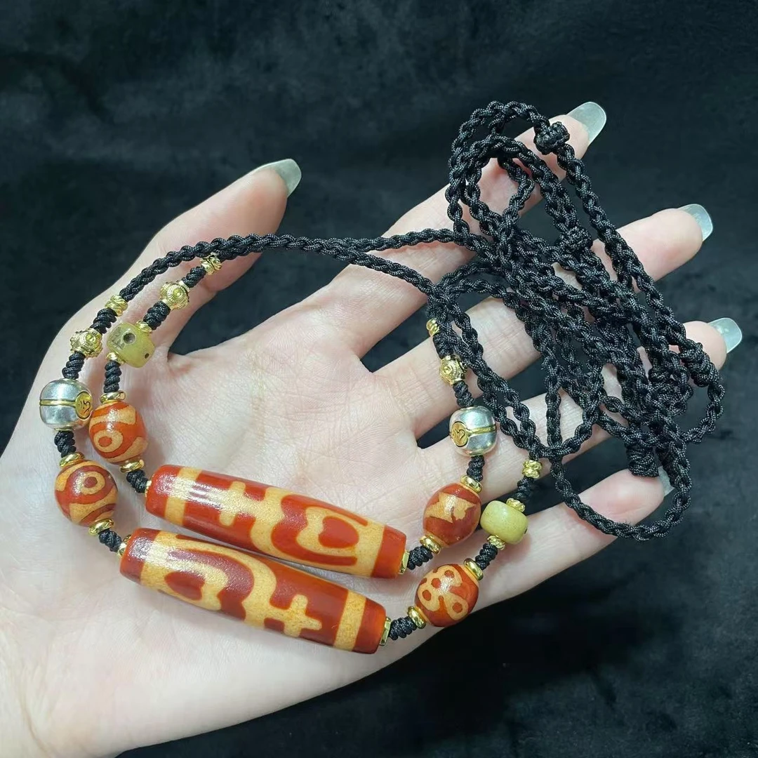 【佳哥推荐】J55928-玛瑙diy脖挂（宝瓶）-多样性发其一-13*51mm