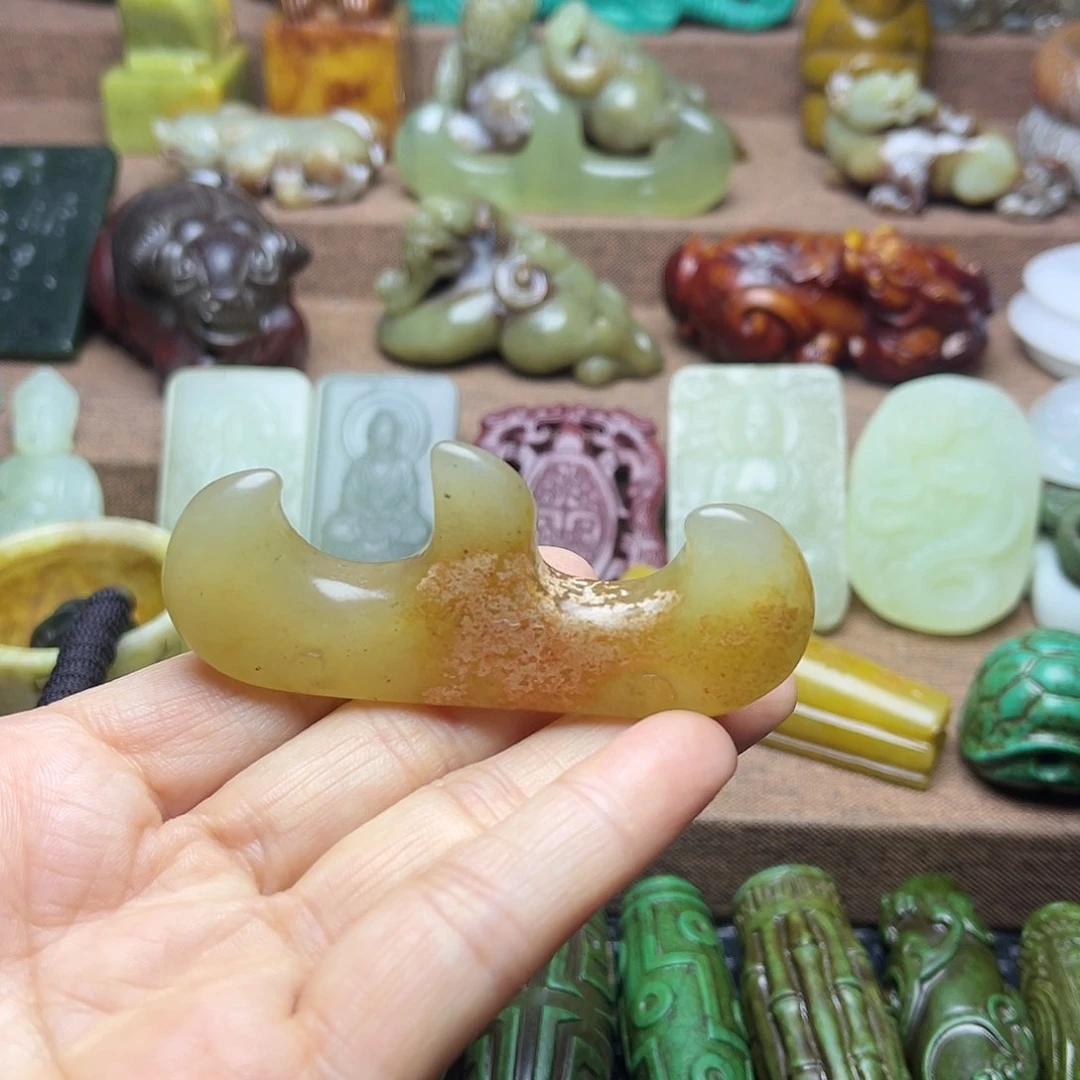 白玉菩提吊坠56。。