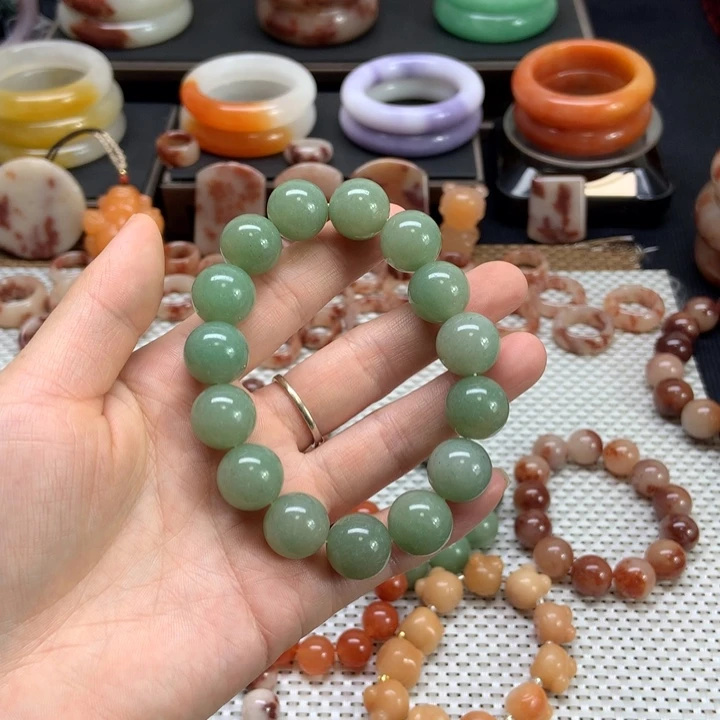 石英质玉未镶嵌手串