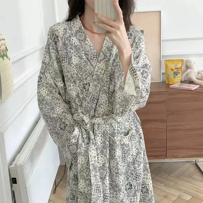 【四件套专属】睡袍色织轻奢高定可机洗多功能柔软