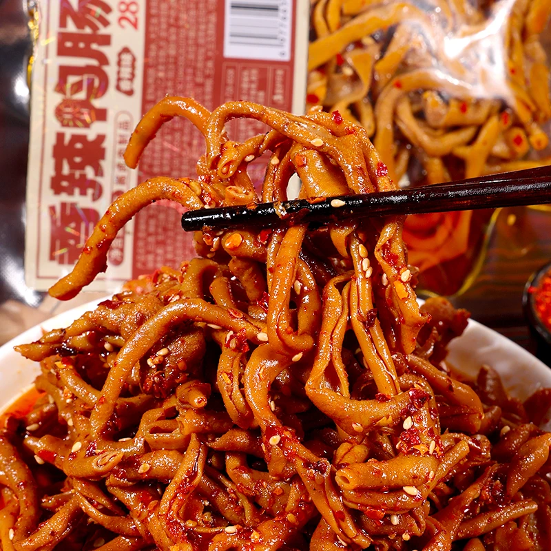 豆有味鸭货鸭肠80g新鲜香辣解馋麻辣冷吃小食卤味网红开袋零食