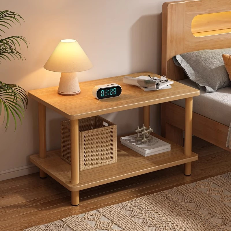 床头柜家用置物架小茶几现代简约小型收纳柜简易卧室小柜子储物柜