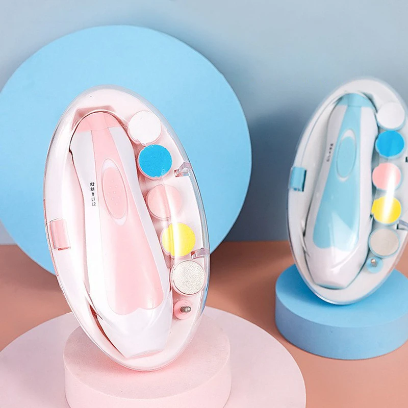 电动磨甲器婴儿磨甲器新生儿防夹肉指甲剪宝宝指甲修剪护理神器