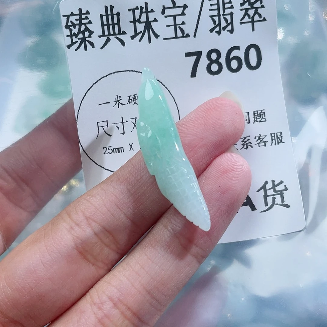 翡翠颈饰未镶嵌7860。