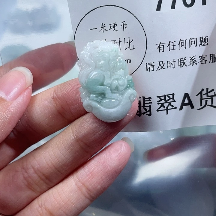 翡翠颈饰未镶嵌7761。