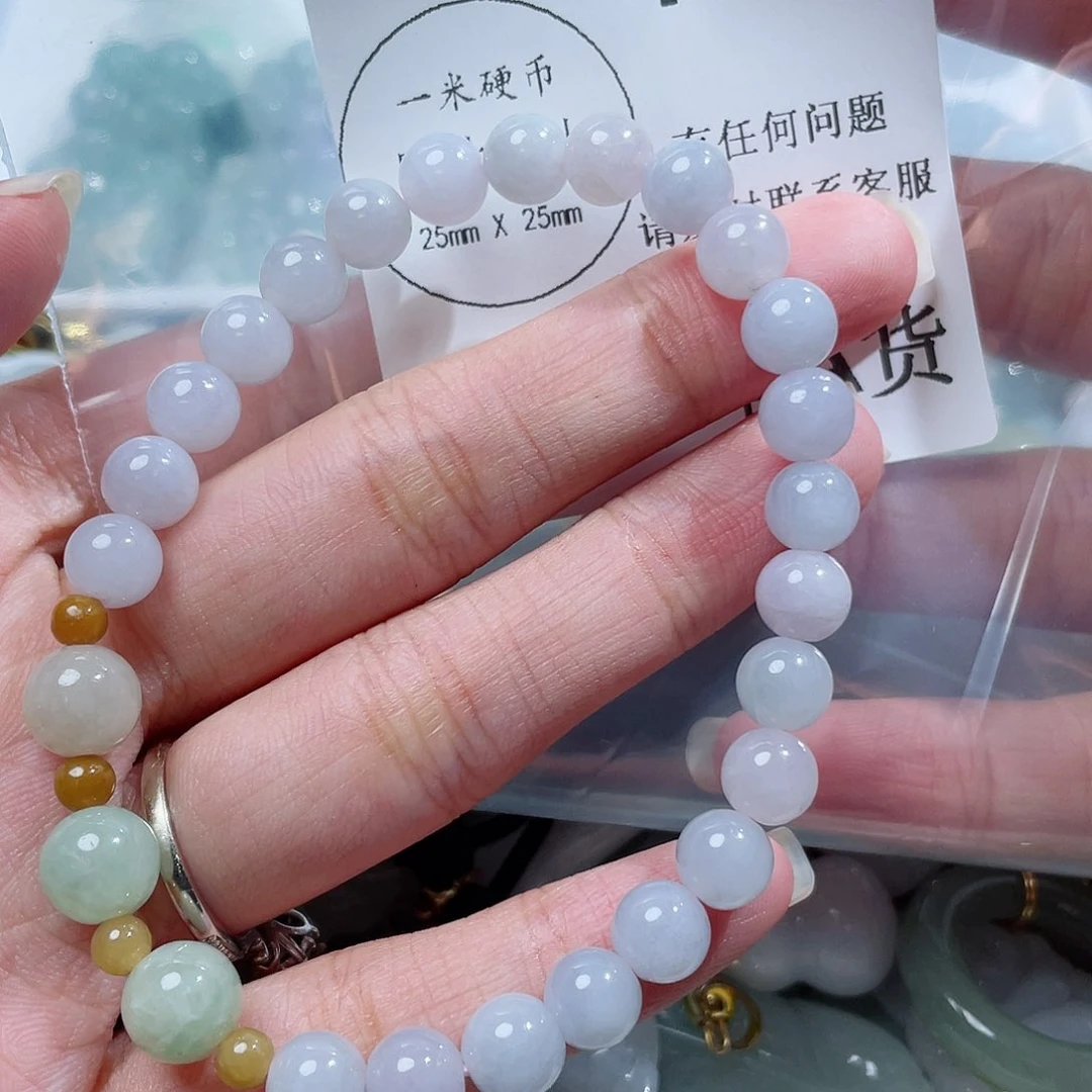 翡翠颈饰未镶嵌7964。