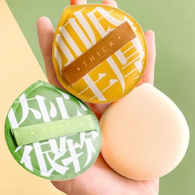 水滴气垫海绵干湿两用超软气垫粉扑不吃粉棉花糖粉扑加厚粉饼扑