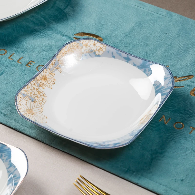 亮灯牌赠品方如意盘子