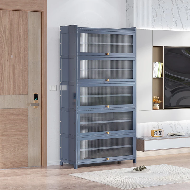 鞋柜推荐家用门口出租房专用轻奢简约网红款小户型省空间神器鞋架