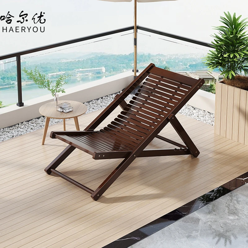 哈尔优折叠椅夏季凉感躺椅家用客厅阳台可坐可躺办公室午休靠背椅