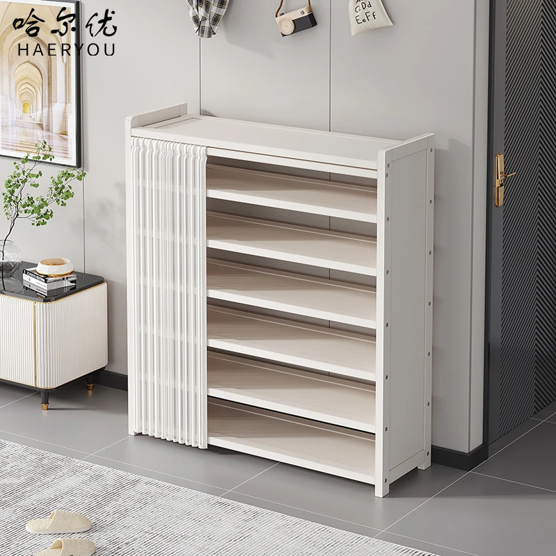 哈尔优鞋架子宿舍省空间大容量鞋架家用简易多层收纳防灰尘鞋柜