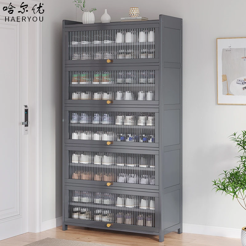 鞋柜多层家用宿舍出租屋入户门口省空间落地式防尘收纳网红鞋架子