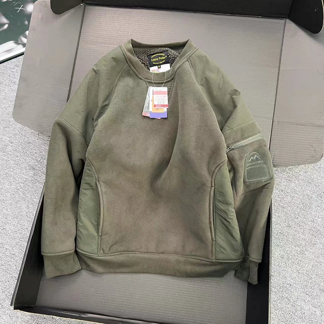 日单 版型超赞 加绒加厚 男女冬季多口袋套头卫衣