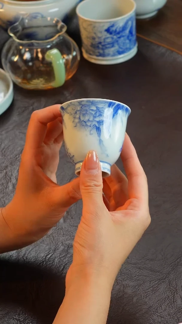 【闪购商品】青山秋雨荷花主人杯