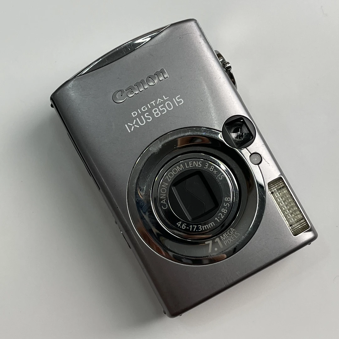 95新 Canon/佳能 ixus850银灰710万像素3.8倍变焦ccd数码相机
