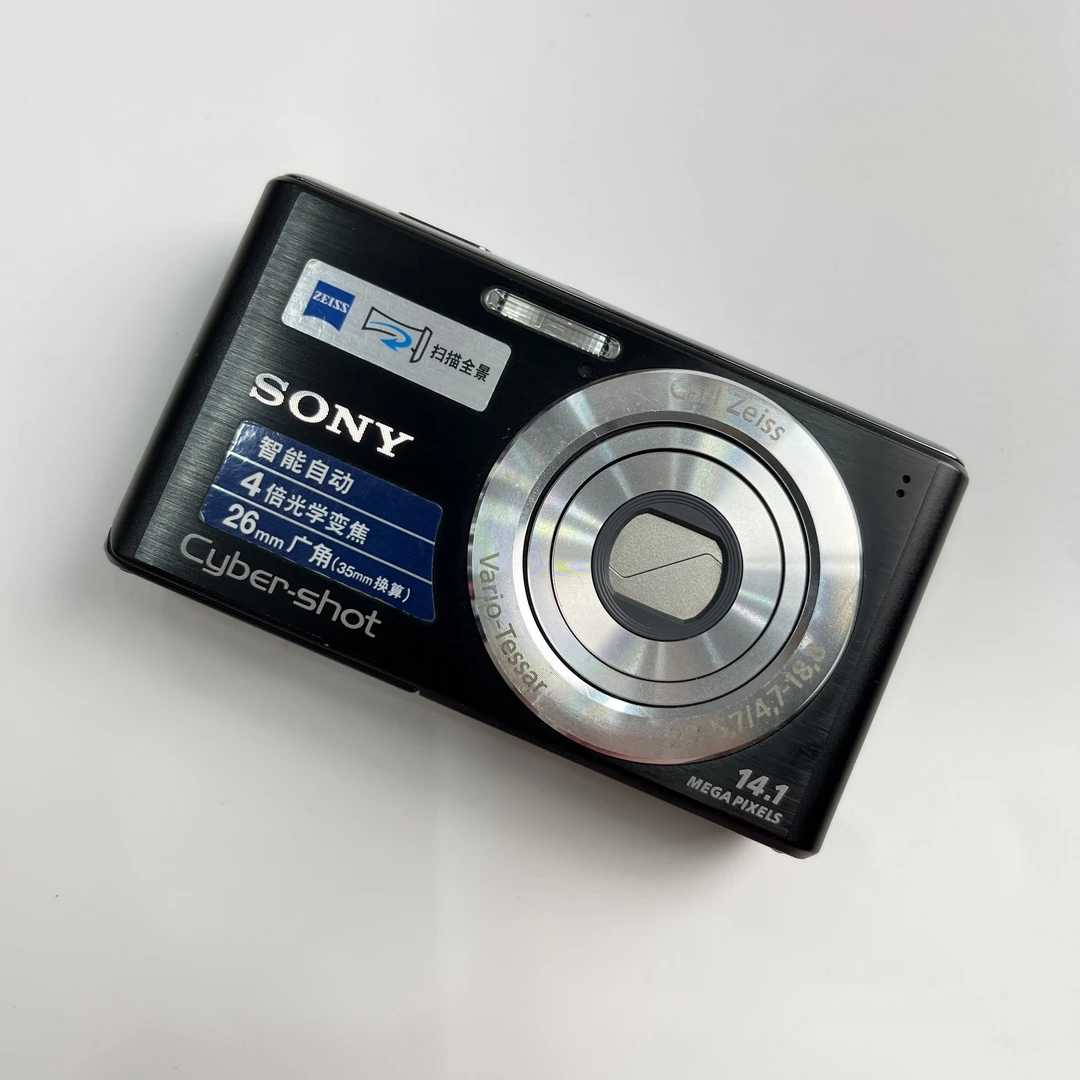 95新 Sony/索尼 w530黑色1410万像素4倍变焦ccd数码相机