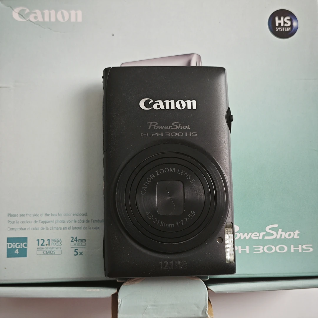95新 Canon/佳能 ixus220原盒欧版1210万像素5倍变焦ccd数码相机