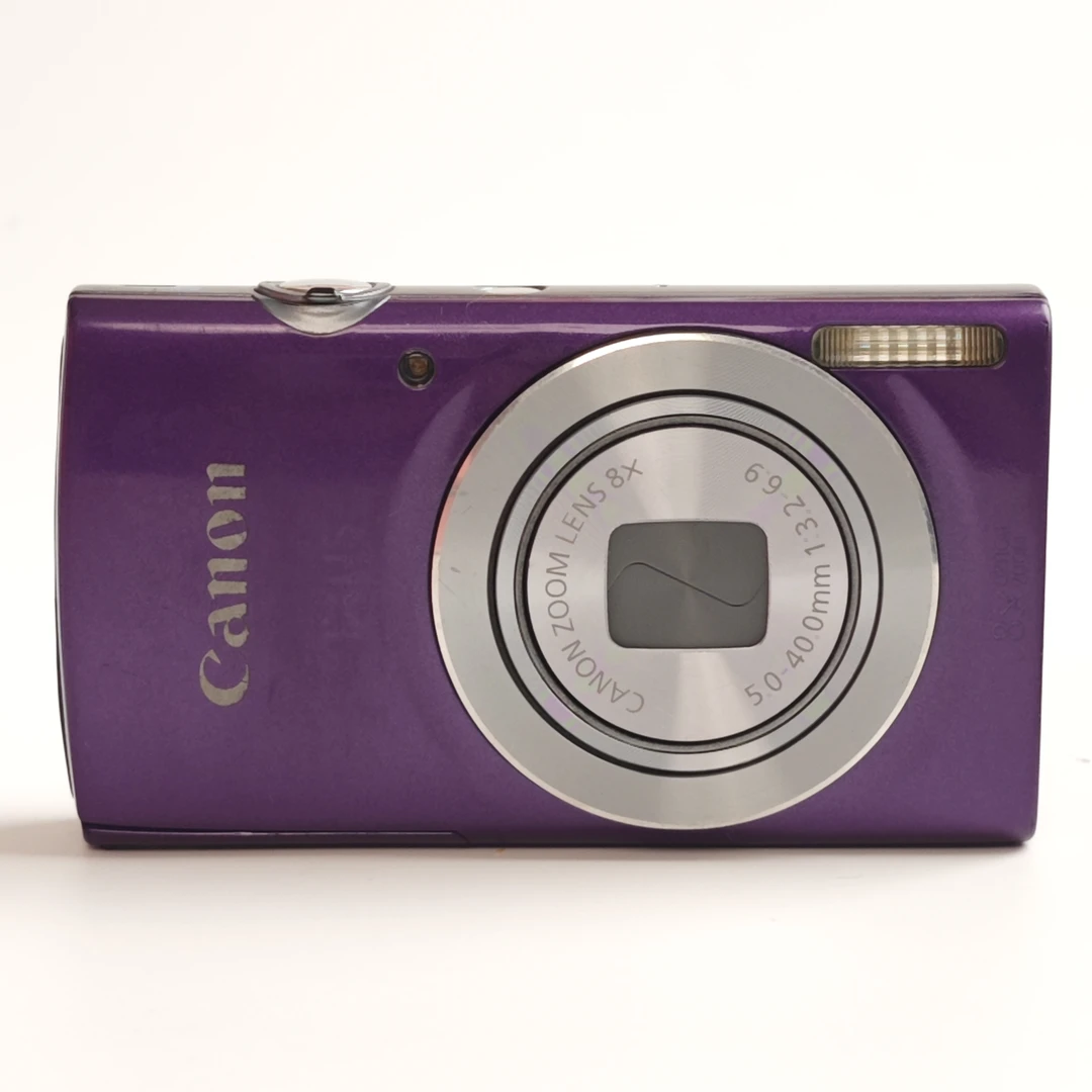 95新 Canon/佳能 ixus145紫色1610万像素8倍变焦ccd数码相机