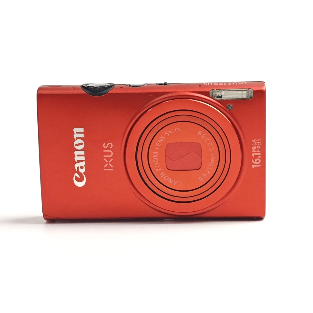 95新 Canon/佳能 ixus125番茄红高清款带实况1610w像素20倍可拍景