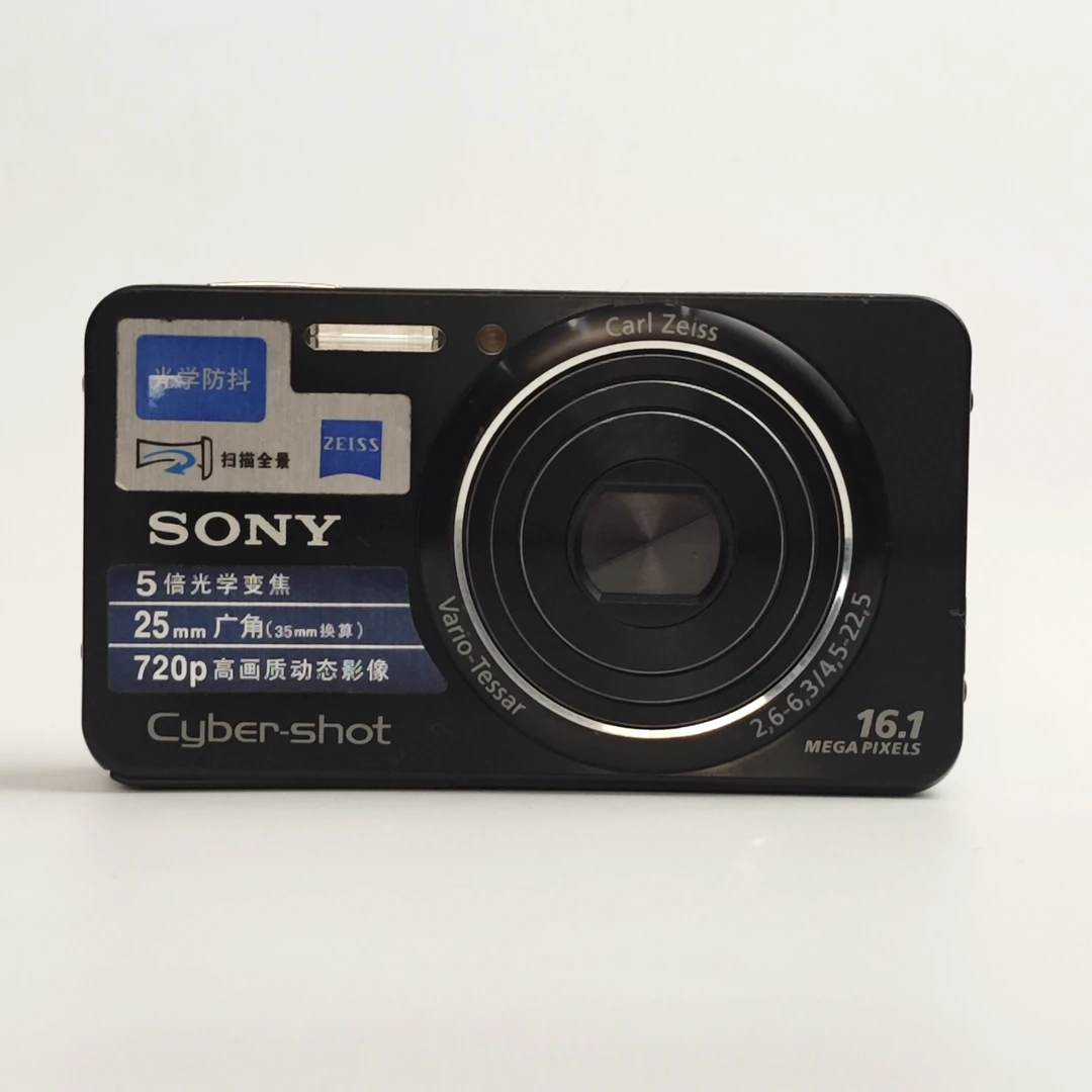 95新 Sony/索尼 w570黑色1610万像素5倍变焦ccd数码相机